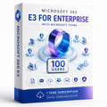 Microsoft 365 E3 for Enterprise – 100 Users with Teams | 1-Year